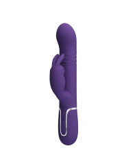 VIBRADOR RABBIT 4 EN 1 CON 7 FUNCIONES MORADO DE LA MARCA PRETTY LOVE FLIRTATION