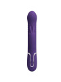 VIBRADOR RABBIT 4 EN 1 CON 7 FUNCIONES MORADO DE LA MARCA PRETTY LOVE FLIRTATION