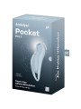 SATISFYER POCKET PRO 1 VIBRADOR CLITORIS ONDAS PRESIÓN DE LA MARCA SATISFYER AIR PULSE