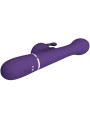 VIBRADOR RABBIT 3 EN 1 MULTIFUNCIÓN PLACER INTENSO MORADO DE LA MARCA PRETTY LOVE FLIRTATION