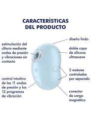 SATISFYER CUTIE GHOST VIBRADOR CLITORIS AGUA DE LA MARCA SATISFYER LAYONS