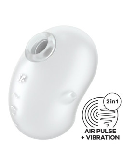 SATISFYER CUTIE GHOST VIBRADOR LAY-ON CLITORIS DE LA MARCA SATISFYER LAYONS