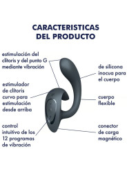 VIBRADOR RABBIT SATISFYER G FOR GODDESS 1 DOBLE ESTIMULACIÓN DE LA MARCA SATISFYER VIBRATOR