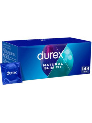 PRESERVATIVOS DUREX NATURAL SLIM FIT 144 UNIDADES DE LA MARCA DUREX CONDOMS
