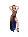 BABYDOLL LARGO NEGRO CON TANGA - CHILIROSE DE LA MARCA CHILIROSE BABYDOLLS