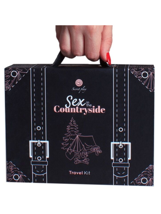 KIT DE VIAJE SEX IN THE COUNTRYSIDE PARA PAREJAS DE LA MARCA SECRETPLAY 100% GAMES