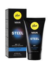 GEL ESTIMULANTE MAN STEEL 50 ML - PIEL MASCULINA DE LA MARCA PJUR