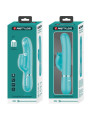 VIBRADOR RABBIT 7 MODOS LICKING VERDE AGUA DE LA MARCA PRETTY LOVE FLIRTATION