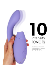 ESTIMULADOR DUAL WOMANIZER DUO 2 CLÍTORIS Y PUNTO G DE LA MARCA WOMANIZER