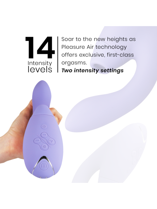 ESTIMULADOR DUAL WOMANIZER DUO 2 CLÍTORIS Y PUNTO G DE LA MARCA WOMANIZER