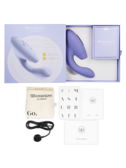 ESTIMULADOR DUAL WOMANIZER DUO 2 CLÍTORIS Y PUNTO G DE LA MARCA WOMANIZER