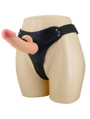 ARNÉS CON DILDO DE CONEJO 19 CM NATURAL PRETTYLOVE DE LA MARCA PRETTY LOVE