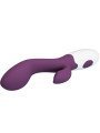 VIBRADOR DUAL PUNTO G Y CLÍTORIS 30 FUNCIONES MORADO DE LA MARCA PRETTY LOVE FLIRTATION