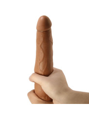 VIBRADOR REALISTO DESLIZANTE 21.5 CM CON VIBRACIÓN DE LA MARCA PRETTY LOVE HIGH GRADE