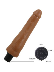 VIBRADOR REALISTO DESLIZANTE 21.5 CM CON VIBRACIÓN DE LA MARCA PRETTY LOVE HIGH GRADE