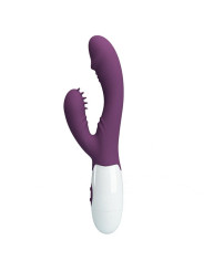 VIBRADOR RABBIT ESTIMULADOR PUNTO G MORADO 7 MODOS DE LA MARCA PRETTY LOVE FLIRTATION