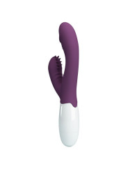 VIBRADOR RABBIT ESTIMULADOR PUNTO G MORADO 7 MODOS DE LA MARCA PRETTY LOVE FLIRTATION