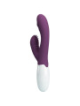 VIBRADOR RABBIT ESTIMULADOR PUNTO G MORADO 7 MODOS DE LA MARCA PRETTY LOVE FLIRTATION