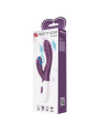 VIBRADOR RABBIT ESTIMULADOR PUNTO G MORADO 7 MODOS DE LA MARCA PRETTY LOVE FLIRTATION