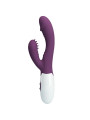 VIBRADOR RABBIT BUTTERFLY KISS ESTIMULADOR PUNTO G MORADO DE LA MARCA PRETTY LOVE FLIRTATION