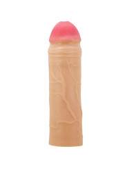 FUNDA EXTENSORA DE PENE REALISTA 2 PULGADAS DE LA MARCA PRETTY LOVE MALE