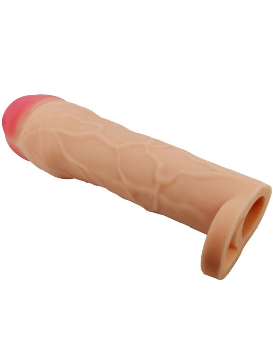 FUNDA DE PENE EXTENSORA HANI TPR NATURAL DE LA MARCA PRETTY LOVE MALE