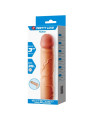 FUNDA PENE EXTENSORA 3 PULGADAS TEXTURA REALISTA DE LA MARCA PRETTY LOVE MALE