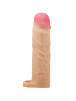 FUNDA EXTENSORA DE PENE REALISTA TPR SUMERGIBLE DE LA MARCA PRETTY LOVE MALE