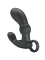MASAGEADOR VIBRADOR ANAL CAYLA NEGRO 12 MODOS DE LA MARCA PRETTY LOVE