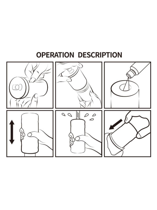 MASTURBADOR MASCULINO 3D EN LATA TPR REALISTA DE LA MARCA PRETTY LOVE MALE