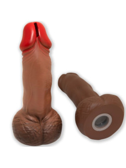 HUCHA PENIS MARRÓN 22,5 CM - AHORRA CON ESTILO DE LA MARCA DIABLO PICANTE