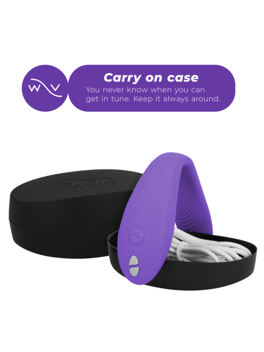 VIBRADOR WE-VIBE SYNC GO PARA PAREJAS - VIOLETA DE LA MARCA WE-VIBE