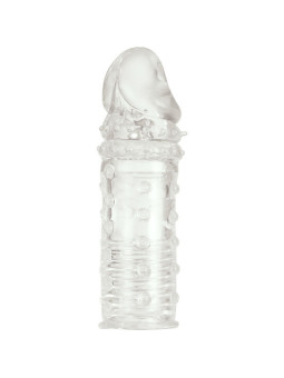 FUNDA DE SILICONA TRANSPARENTE PARA AUMENTAR PENE DE LA MARCA CALEXOTICS