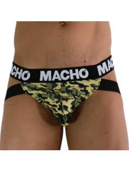 JOCKSTRAP MILITAR VERDE SOPORTE ANATÓMICO MX28MV DE LA MARCA MACHO UNDERWEAR