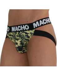 JOCKSTRAP MILITAR VERDE SOPORTE ANATÓMICO MX28MV DE LA MARCA MACHO UNDERWEAR