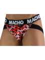JOCKSTRAP MILITAR VERDE SOPORTE ANATÓMICO MX28MV DE LA MARCA MACHO UNDERWEAR