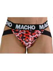 JOCKSTRAP MILITAR VERDE SOPORTE ANATÓMICO MX28MV DE LA MARCA MACHO UNDERWEAR