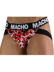 JOCKSTRAP MILITAR VERDE SOPORTE ANATÓMICO MX28MV DE LA MARCA MACHO UNDERWEAR