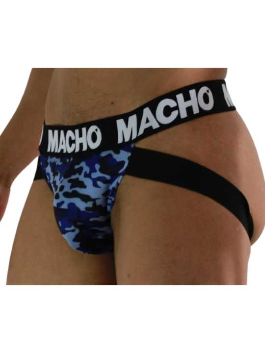 JOCKSTRAP MILITAR VERDE SOPORTE ANATÓMICO MX28MV DE LA MARCA MACHO UNDERWEAR