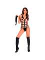 CORSÉ SEXY LIVCO CON TANGA NEGRO Y BEIGE S/M DE LA MARCA LIVCO CORSETTI SETS