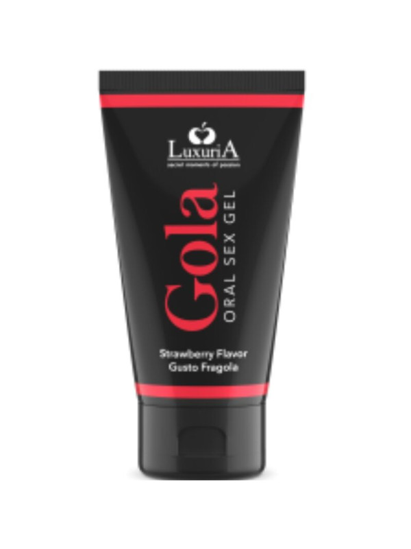 GEL ORAL SABOR FRESA 30 ML - HIDRATANTE Y COMESTIBLE DE LA MARCA INTIMATELINE LUXURIA