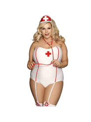 DISFRAZ ENFERMERA SEXY SUBBLIME CON TEDDY S/M DE LA MARCA SUBBLIME COSTUMES