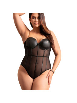 BODY TIRANTAS METÁLICO TRANSPARENTE SUBBLIME NEGRO DE LA MARCA SUBBLIME BODIES