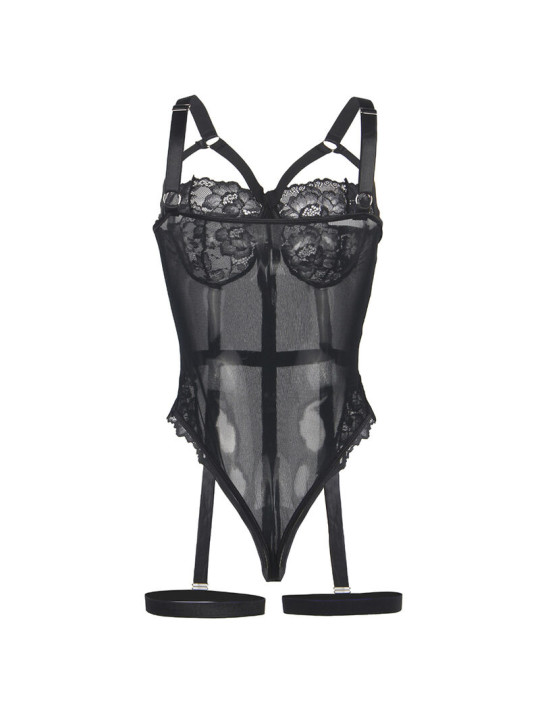 TEDDY CON LIGUERO ENCAJE NEGRO SEXY - SUBBLIME S/M DE LA MARCA SUBBLIME BODIES
