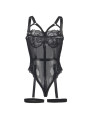 TEDDY CON LIGUERO ENCAJE NEGRO SEXY - SUBBLIME S/M DE LA MARCA SUBBLIME BODIES