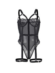 TEDDY CON LIGUERO ENCAJE NEGRO SEXY - SUBBLIME S/M DE LA MARCA SUBBLIME BODIES