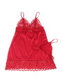 BABYDOLL ENCAJE ROJO FLORAL SUBBLIME S/M DE LA MARCA SUBBLIME BABYDOLLS