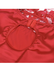 BABYDOLL ENCAJE ROJO FLORAL SUBBLIME S/M DE LA MARCA SUBBLIME BABYDOLLS