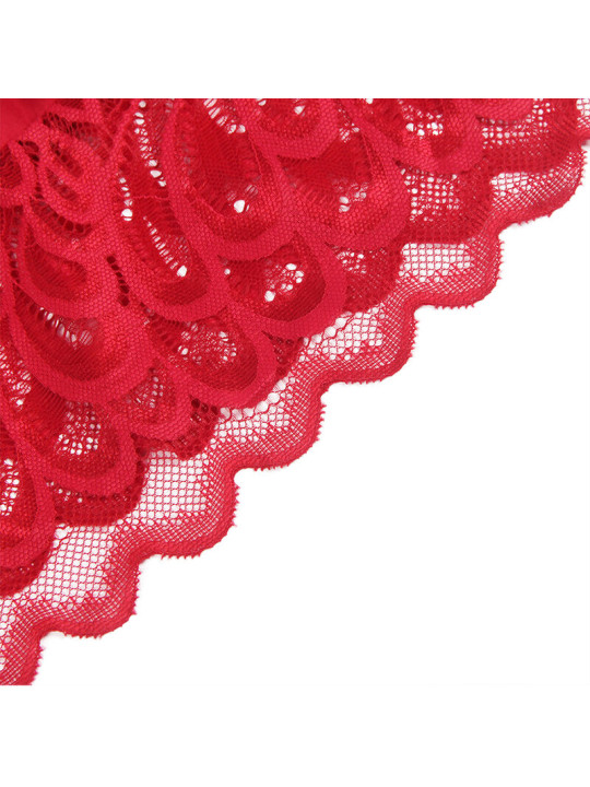 BABYDOLL ENCAJE ROJO FLORAL SUBBLIME S/M DE LA MARCA SUBBLIME BABYDOLLS