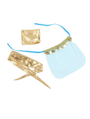 SET LENCERÍA INDIA AZUL S/M CON BRILLOS SEXY DE LA MARCA SUBBLIME SETS